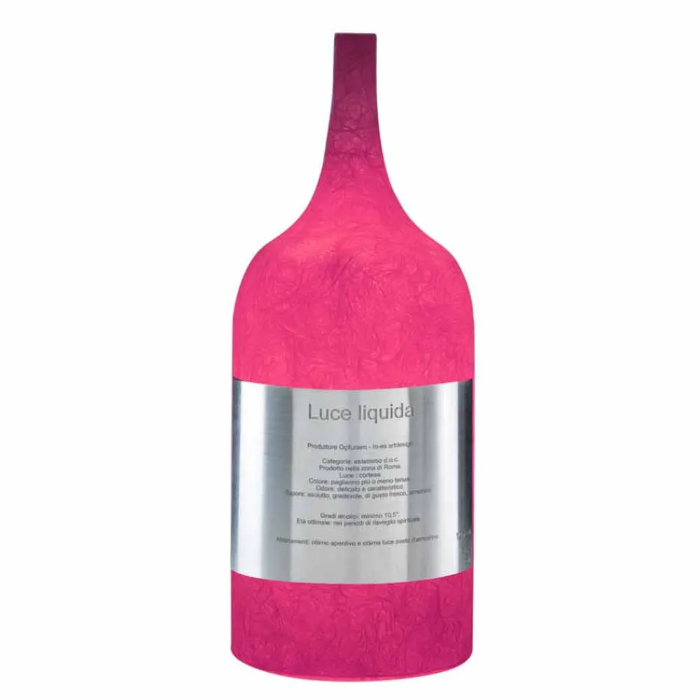 In-es.artdesign Design Tischlampen-Tischleuchte aus farbigem Nebel Luce Liquid1