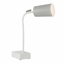 In-es.artdesign Moderne Tischlampen-Tischleuchte Paint T2 flexibler Zementschaft