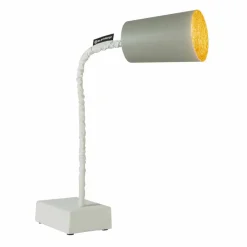 In-es.artdesign Moderne Tischlampen-Tischleuchte Paint T2 flexibler Zementschaft