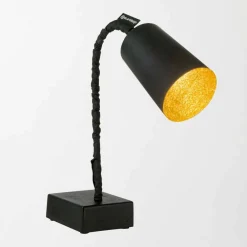 In-es.artdesign Moderne Tischlampen-Tischleuchte Paint T2 Blackboard flexibler Vorbau