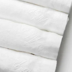 Viadurini Textile Servietten-Tischservietten von raffiniertem Design, 6 Stück Made in Italy - Virtu