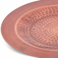 Viadurini Kitchen Küchenzubehör-Tischset aus massivem Kupfer Grün oder Braun 31 cm 6 Stück - Rocho