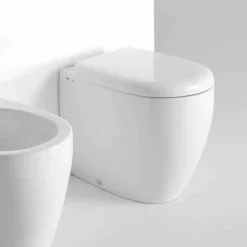 Viadurini Bathroom Wc-Toilettenbecken aus farbiger Keramik in modernem Design - Lauretta
