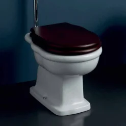 Viadurini Bathroom Wc-Toilettenschüssel aus Keramik, modernes Design, Wandablauf Style