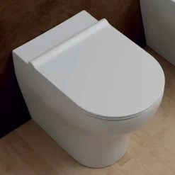 Viadurini Bathroom Wc-Toilettenschüssel aus weißer Keramik 54x35 Star modernes Design, Italy
