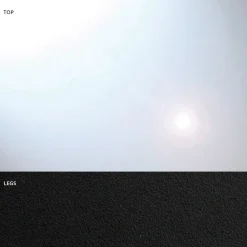 Viadurini Living Esstische-Tonnenförmiger Esstisch aus Glas und Stahl, hergestellt in Italien – Cave