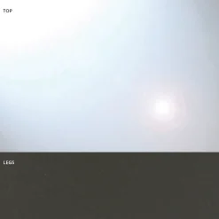 Viadurini Living Esstische-Tonnenförmiger Esstisch aus Glas und Stahl, hergestellt in Italien – Cave