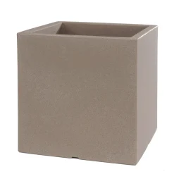 Viadurini in the Garden Gartenideen-Topf oder quadratischer Gartenteiler dreifarbig Made in Italy - Pflanzen