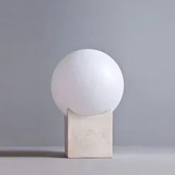 Toscot Gartenlampion-Atlante Outdoor-Terrakotta-Lichtmast, hergestellt in der Toskana