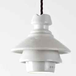 Toscot Klassische Pendelleuchten-Battersea Pendellampe mit Terrakotta Schirm