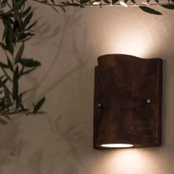 Toscot Garten-Wandlampen-Lido handgefertigte Wandlampe für den Innen- und Außenbereich made in Italy