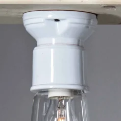 Toscot Vintage Deckenleuchten-Novecento moderne Deckenleuchte mit Glas