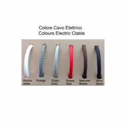 Toscot Vintage Wandleuchten-Novecento Wandlampe gerade mit Glas, hergestellt in Toscana