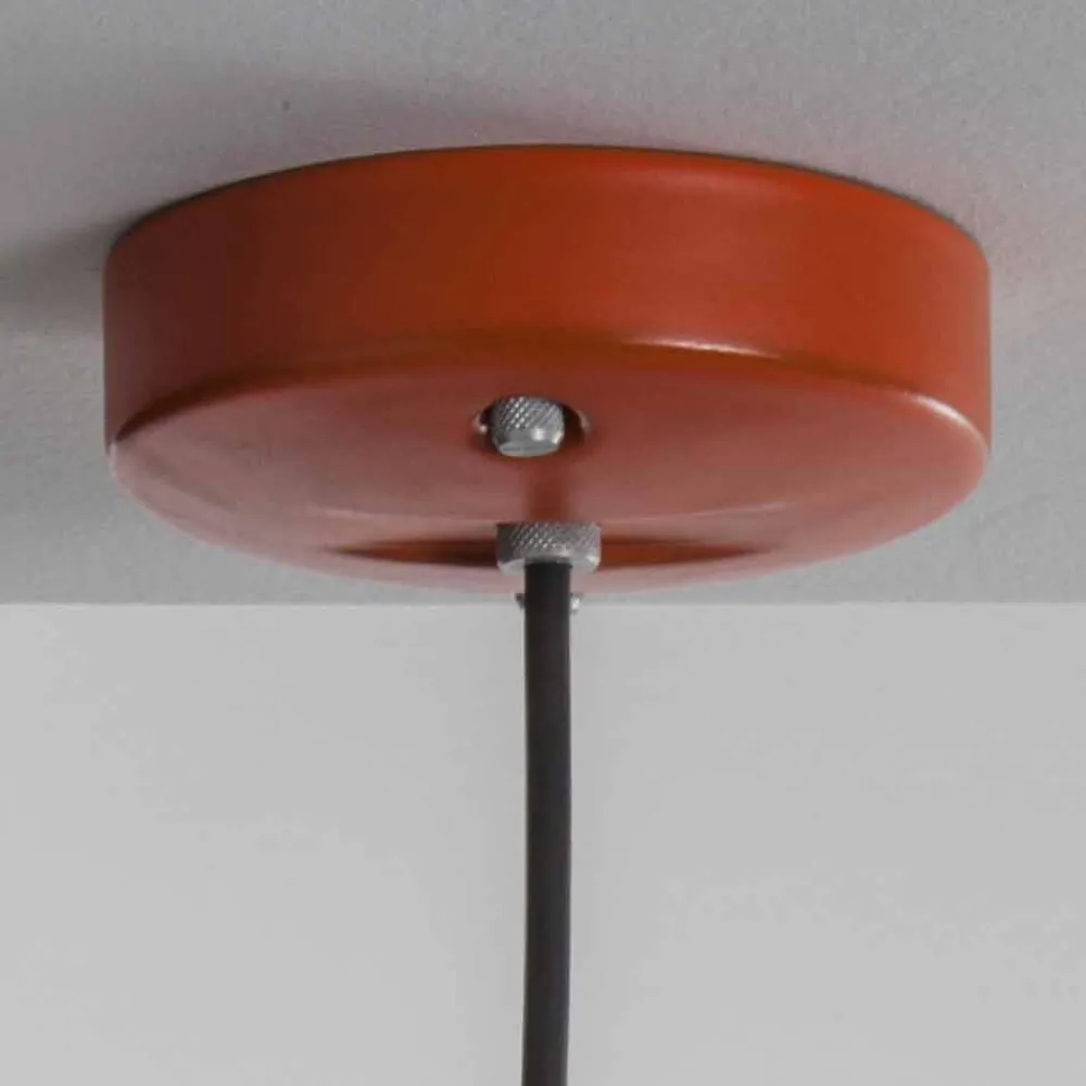 Toscot Moderne Pendelleuchten-Swing Pendelleuchte aus geblasenes Glas made in Toscana