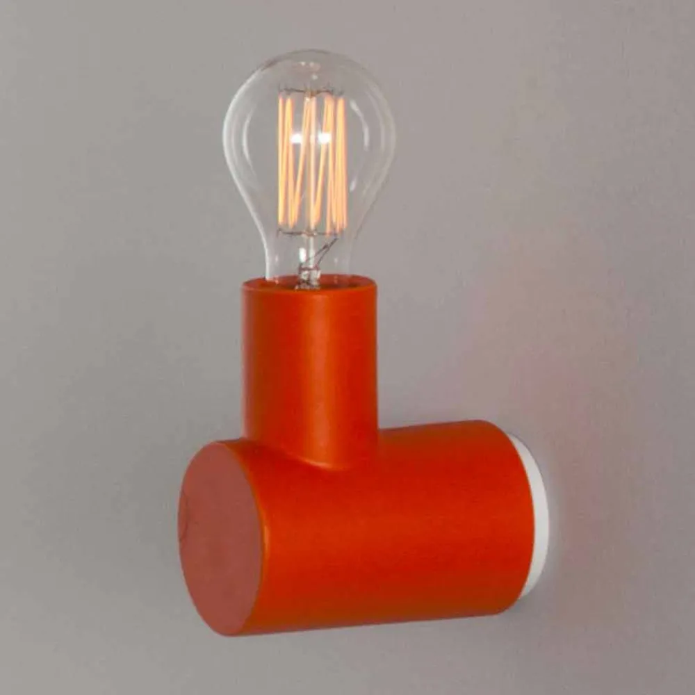 Toscot Vintage Wandleuchten-Traffic Wandlampe aus Keramik made in Toscana