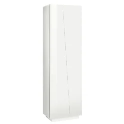 Viadurini Living Sideboards-2-türiger Kleiderschrank aus nachhaltigem Melaminholz in Weiß oder Schiefer - Joris