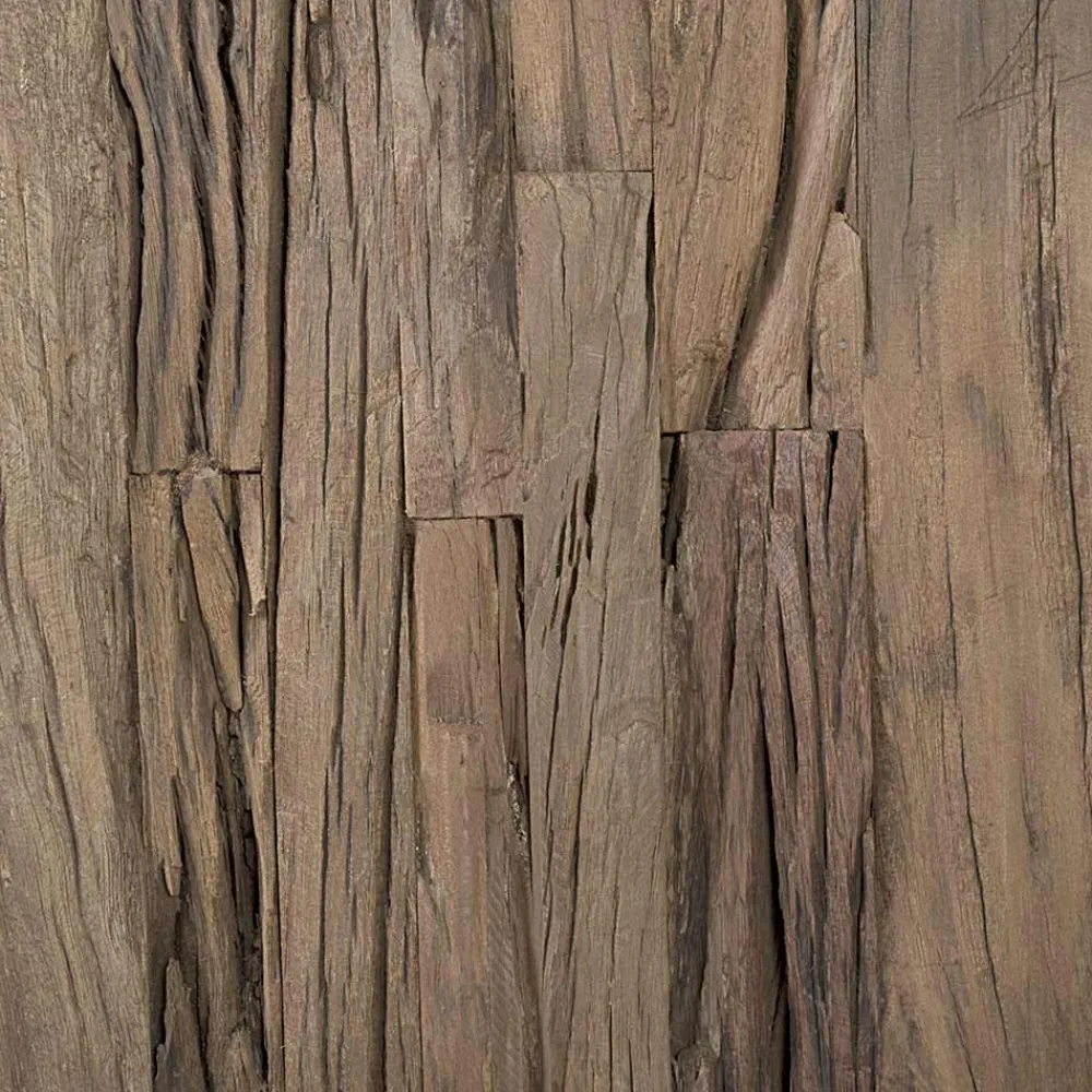 Viadurini Living Sideboards-3-Türiges Sideboard aus Mangoholz und Stahl Homemotion - Signorino