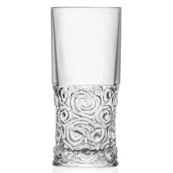 Viadurini Kitchen Italienisches Kristallgeschirr-Trinkgläser Service in Eco Crystal Audace Dekoration 12 Stück - Ritmo