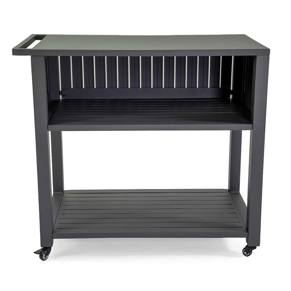 Viadurini in the Garden Gartenideen-Trolley für den Außenbereich aus lackiertem Aluminium mit verschiedenen Oberflächen - Hotel