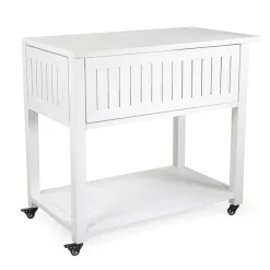 Viadurini in the Garden Gartenideen-Trolley für den Außenbereich aus lackiertem Aluminium mit verschiedenen Oberflächen - Hotel