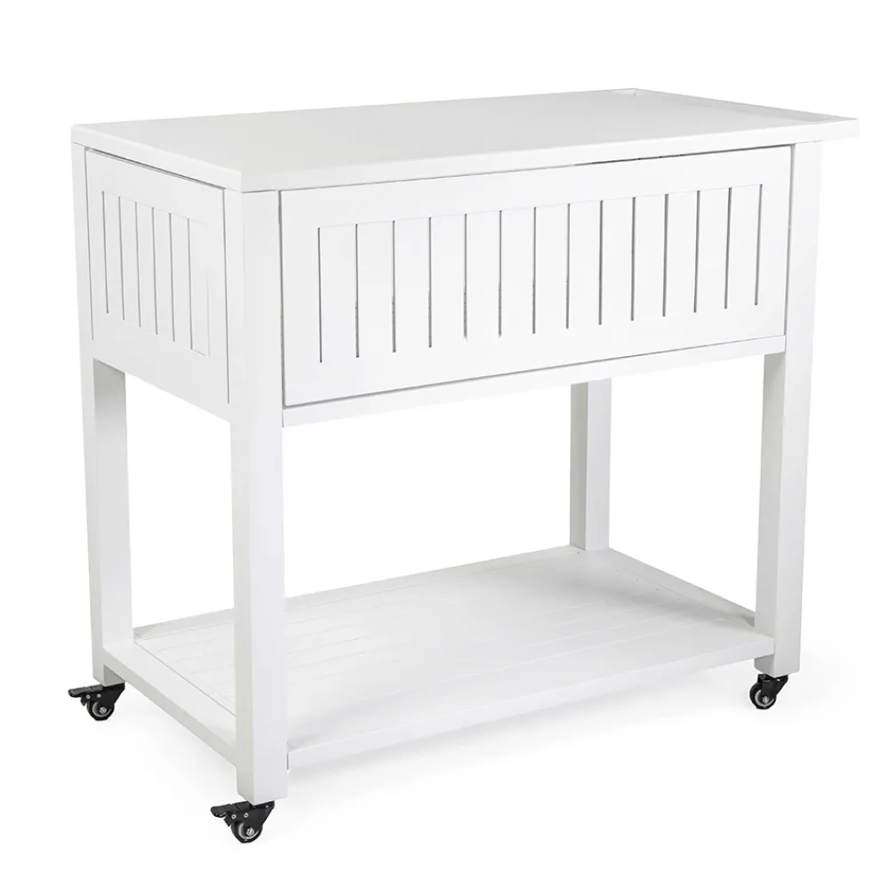 Viadurini in the Garden Gartenideen-Trolley für den Außenbereich aus lackiertem Aluminium mit verschiedenen Oberflächen - Hotel