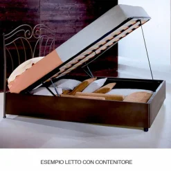 Viadurini Night Design Maßgeschneiderte Möbel|Schmiedeeisen Queen Size Bett-Turchese Jugend Queen Size Bett aus Schmiedeeisen in Design