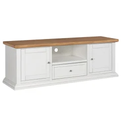 Viadurini Classic Tv-Möbel-TV-Ständer mit 2 Türen, 1 Schublade und 1 offenem Fach Made in Italy – Forseti