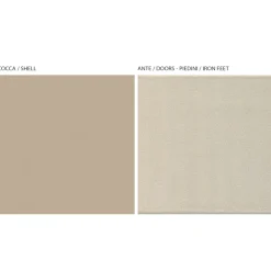 Viadurini Living Tv-Möbel-TV-Ständer mit 2 Türen und 1 Schublade in Nickel- und Carbon-Finish – Inga