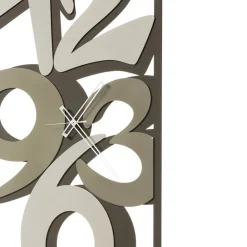 Viadurini Time Design Wanduhren-Uhr aus Eisen mit großen Zahlen, hergestellt in Italien – Aquarium