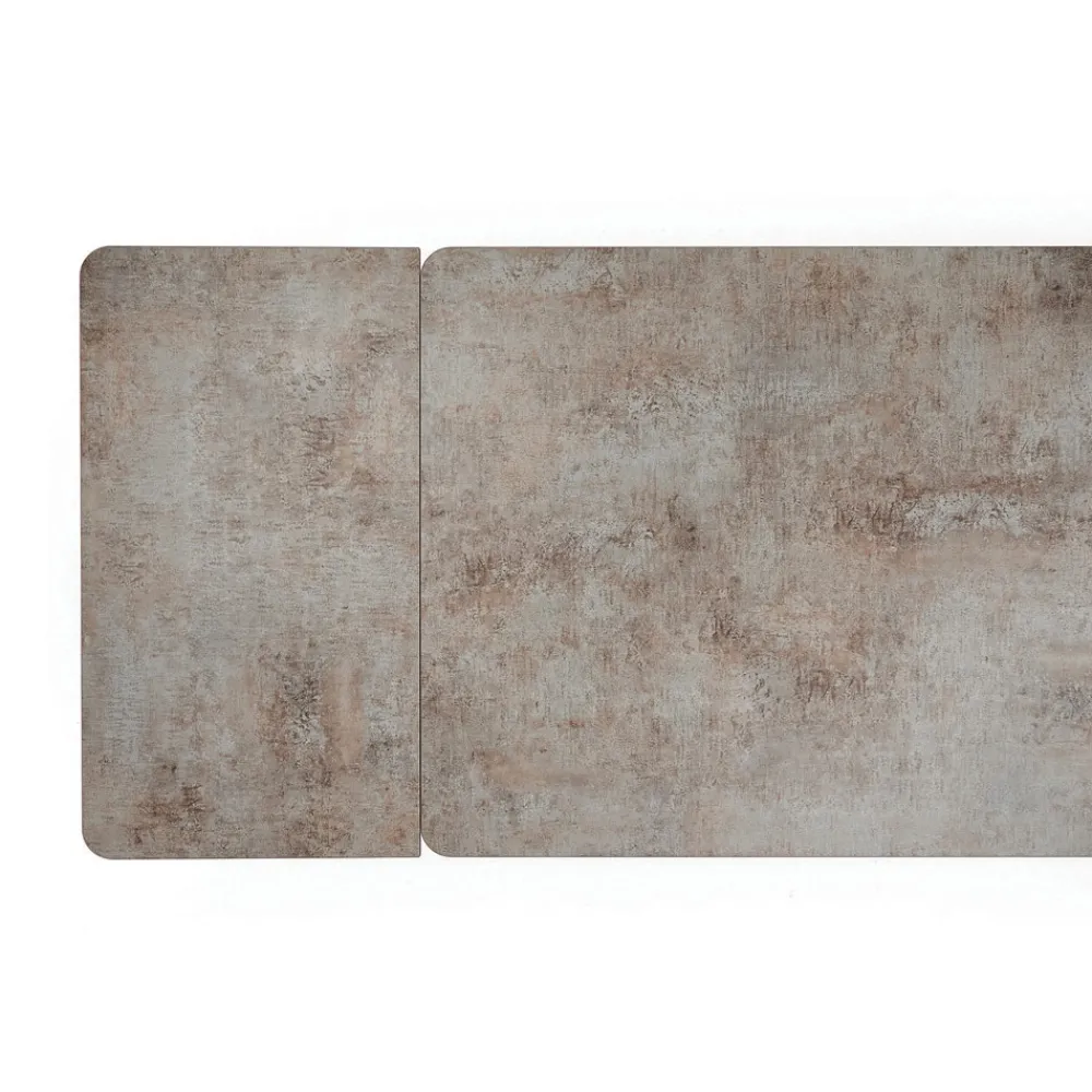 Varaschin Ausziehbare Gartentische-Link moderner ausziehbarer Gartentisch, H 75 cm