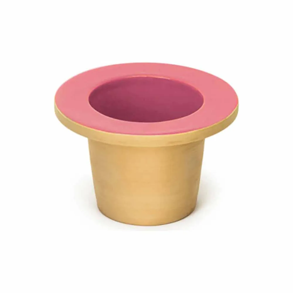 Viadurini in the Garden Deko Artikel Und Wohnaccessoires-Vasenhalter aus Terrakotta und glasierter Keramik Made in Italy - Phoebe