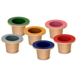 Viadurini in the Garden Deko Artikel Und Wohnaccessoires-Vasenhalter aus Terrakotta und glasierter Keramik Made in Italy - Phoebe