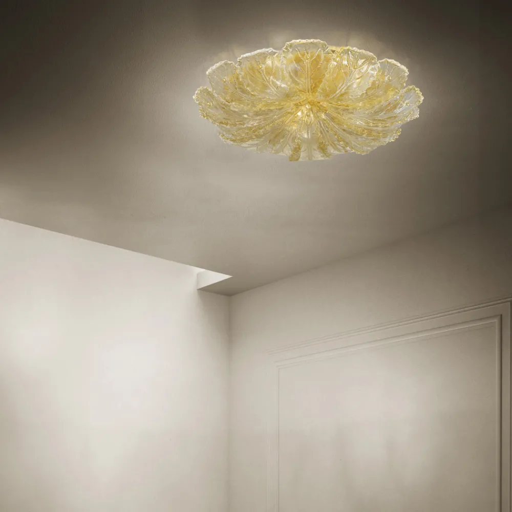 Viadurini Lighting Klassische Deckenleuchten-Venezianische Deckenlampe aus Glas und Metall, handgefertigt in Italien - Artemide