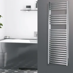 Viadurini Radiators Design Heizkörper Chrom|Heizkörper Elektrisch-Verchromter elektrischer Heizkörper bis 1000 Watt Made in Italy - Berenice