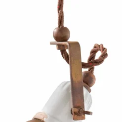 Ferroluce Pendelleuchten Vintage-Verstellbare Deckenleuchte aus Keramik und Metall Alayna