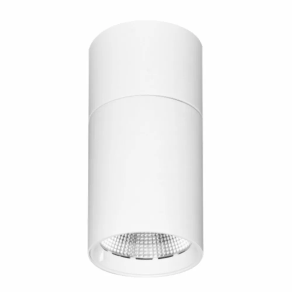 Viadurini Lighting Moderne Deckenleuchten-Verstellbare LED-Deckenleuchte aus weißem oder schwarzem Aluminium - Point