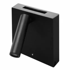 Viadurini Lighting Moderne Wandleuchten-Verstellbare LED-Wandleuchte aus Aluminium mit USB-Anschlüssen - Paola