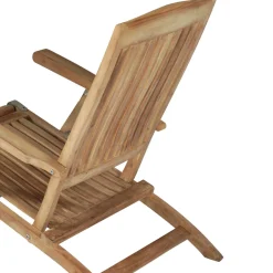 Viadurini in the Garden Holzsessel-Verstellbarer Gartensessel aus Teakholz - Jade