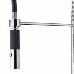 Viadurini Taps Küchenarmaturen-Verstellbarer Spülbeckenmischer aus Messing mit Feder Made in Italy - Keope