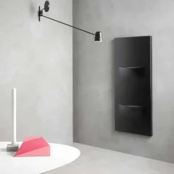 Viadurini Radiators Heizkörper Elektrisch-Vertikaler elektrischer Kühler in modernem Stahldesign bis 1000 W - Schnitt