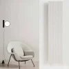 Viadurini Radiators Heizkörper Elektrisch-Vertikaler elektrischer Wandheizkörper aus Stahl 900 W - 1000 Leitungen