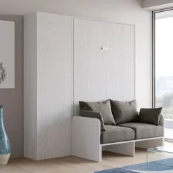 Viadurini Night Design Klappbett-Vertikales französisches Klappbett mit Sofa und Säule - Magiccompare