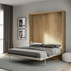 Viadurini Night Design Klappbett-Vertikales Klappbett für Doppelbetten in verschiedenen Ausführungen - Magiccompare