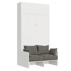 Viadurini Night Design Klappbett-Vertikales Klappbett mit Sofa und Wandeinheit - Magiccompare