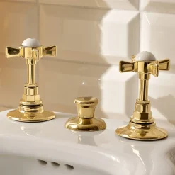 Viadurini Bathroom Bidetarmaturen-Vintage Bidetarmaturen aus Messing Interne Lieferung Made in Italy - Katerina