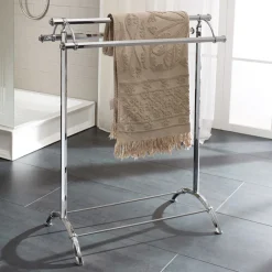 Viadurini Bathroom Badetuchhalter-Vintage Messing Badetuchhalter Made in Italy - Aristide