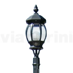 Viadurini Lighting Gartenlampion-Vintage-Außenlampe aus anthrazitfarbenem Aluminium, hergestellt in Italien – Empire