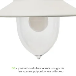 Viadurini Lighting Garten-Wandlampen-Vintage-Außenwandleuchte aus Aluminium, hergestellt in Italien – Cassandra