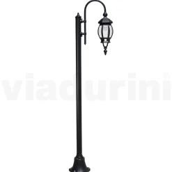 Viadurini Lighting Gartenlampion-Vintage-Gartenlampe aus anthrazitfarbenem Aluminium, hergestellt in Italien – Empire