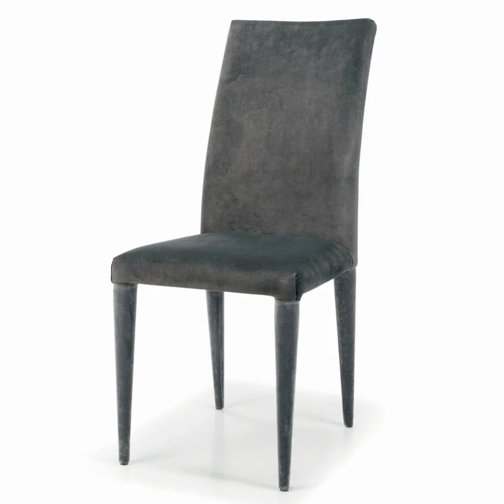 Viadurini Living Design Stühle-Vollständig gepolsterter und gepolsterter Esszimmerstuhl, hergestellt in Italien – Neapel